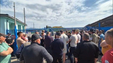 Protest în Hunedoara: Cel mai bogat oier din România, acuzat de datorii uriașe