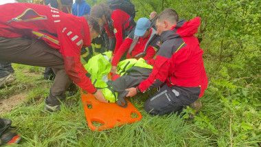 Momentul în care Alex, copilul de 5 ani din Sibiu, a fost găsit: imagini noi