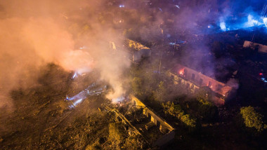 Explozie devastatoare la fabrică de artificii din China: 21 morți, 61 răniți