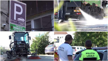 Amenda de 1.500 de lei pentru șoferii care parchează în calea măturătorilor