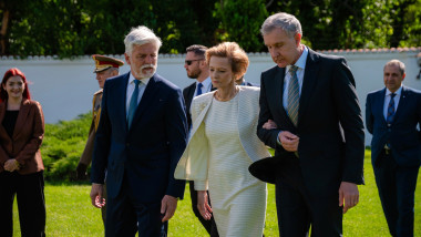 Președintele Cehiei, oaspete la Palatul Elisabeta