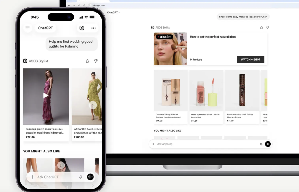 ASOS lansează Stylist, aplicație powered by ChatGPT pentru descoperirea produselor