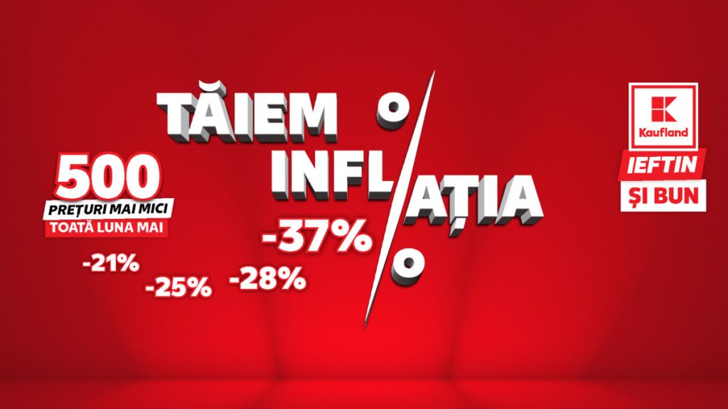 Kaufland reduce prețurile: până la 40% reducere la sute de produse