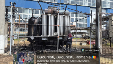 Garda de Mediu verifică solul după incendiul de la CET Vest: 50 mp posibil contaminat