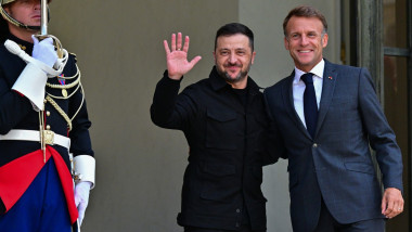 Macron și Zelenski discută apărarea Ucrainei; Franța extinde sprijinul militar