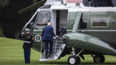 Trump vrea un nou heliport la Casa Albă, după renovarea sălii de bal
