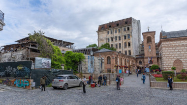 Curtea Veche din București, pe șantier: Ciucu semnează autorizația de construire