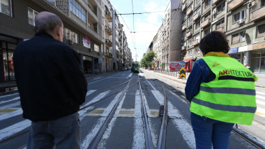 Trenurile din Serbia oprite brusc înainte de protest la Belgrad