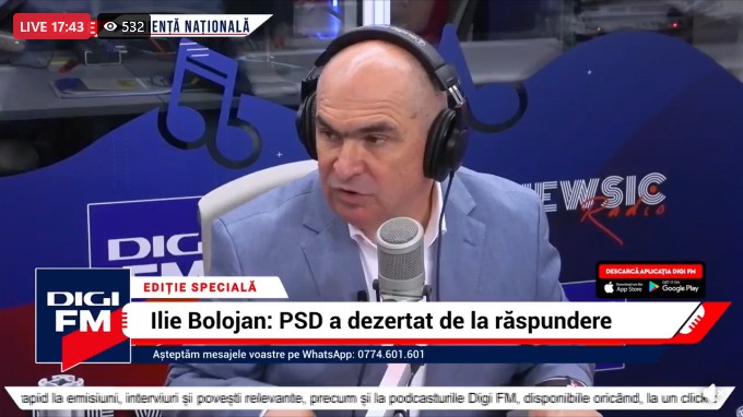 Bolojan: PSD a distrus guvernul și acum se ascunde