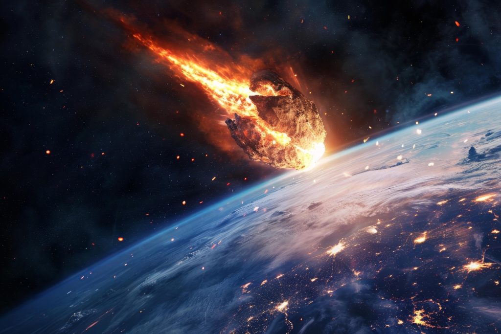 Viață microbiană de 20.000 de ani, găsită sub crater de asteroid