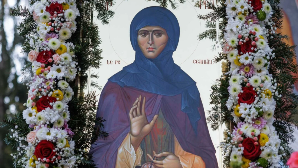Patriarhul Daniel: Sfânta Mavra, mamă spirituală a românilor pe Ceahlău