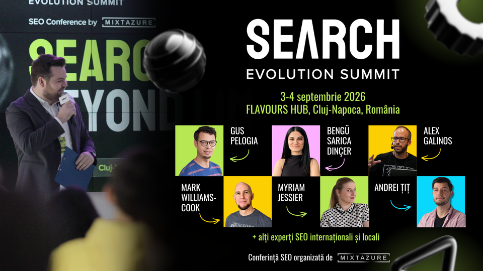 Summitul Search Evolution 2026: Locație Anunțată, 8 Vorbitori Confirmați