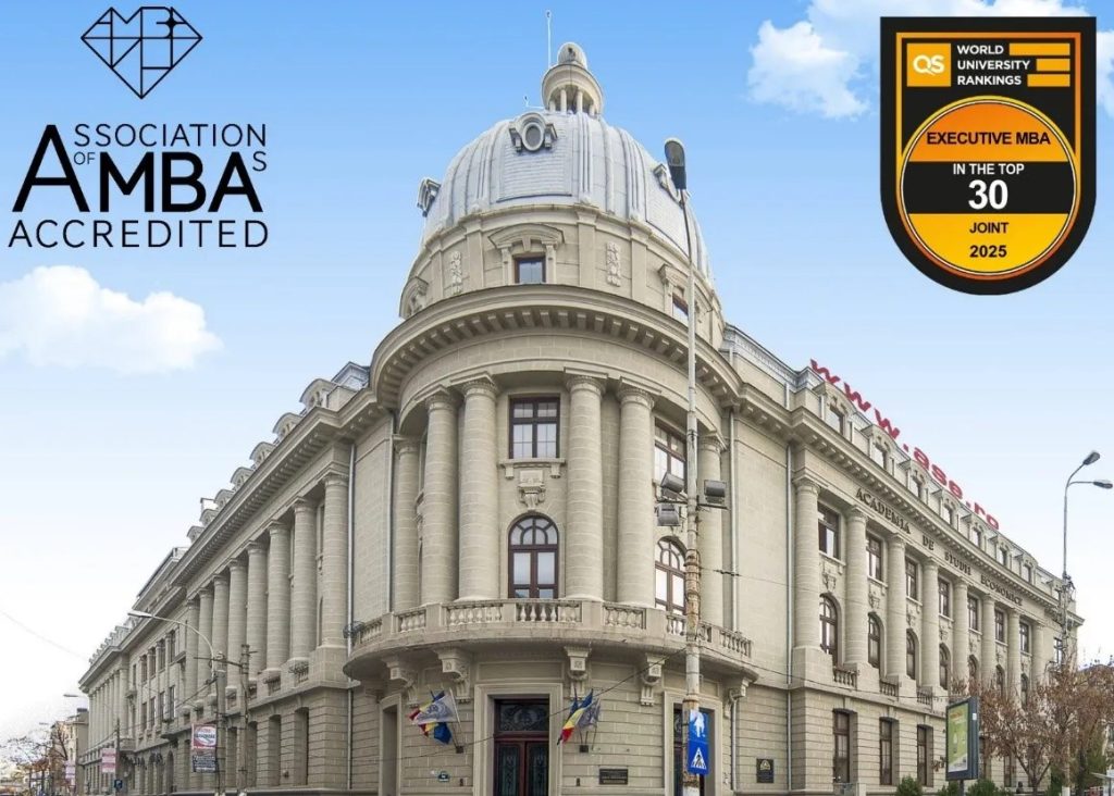 ASE și Bucharest Business School: MBA în Economia Educației, acreditare AMBA