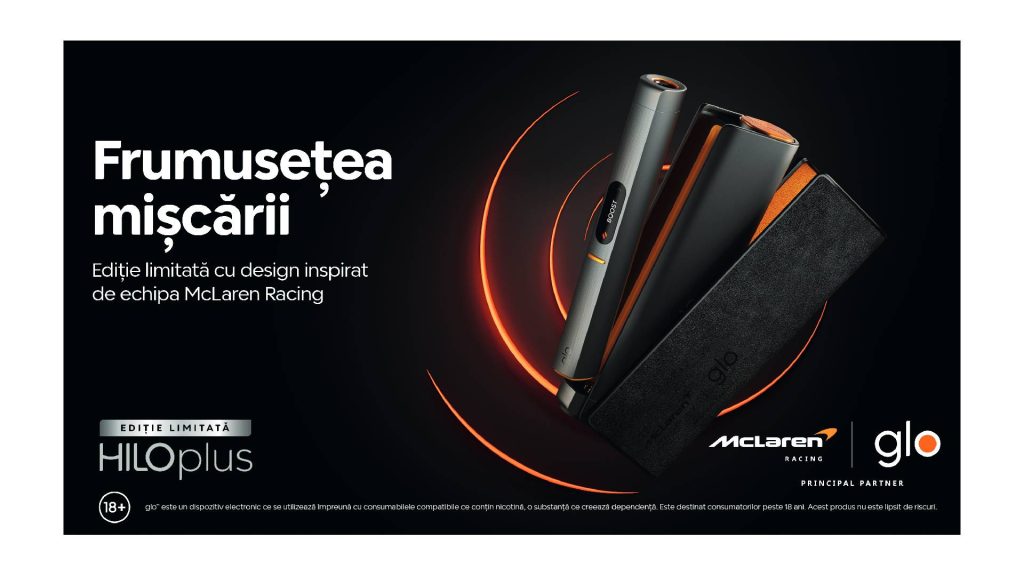 Glo lansează ediție limitată cu design McLaren Racing în România