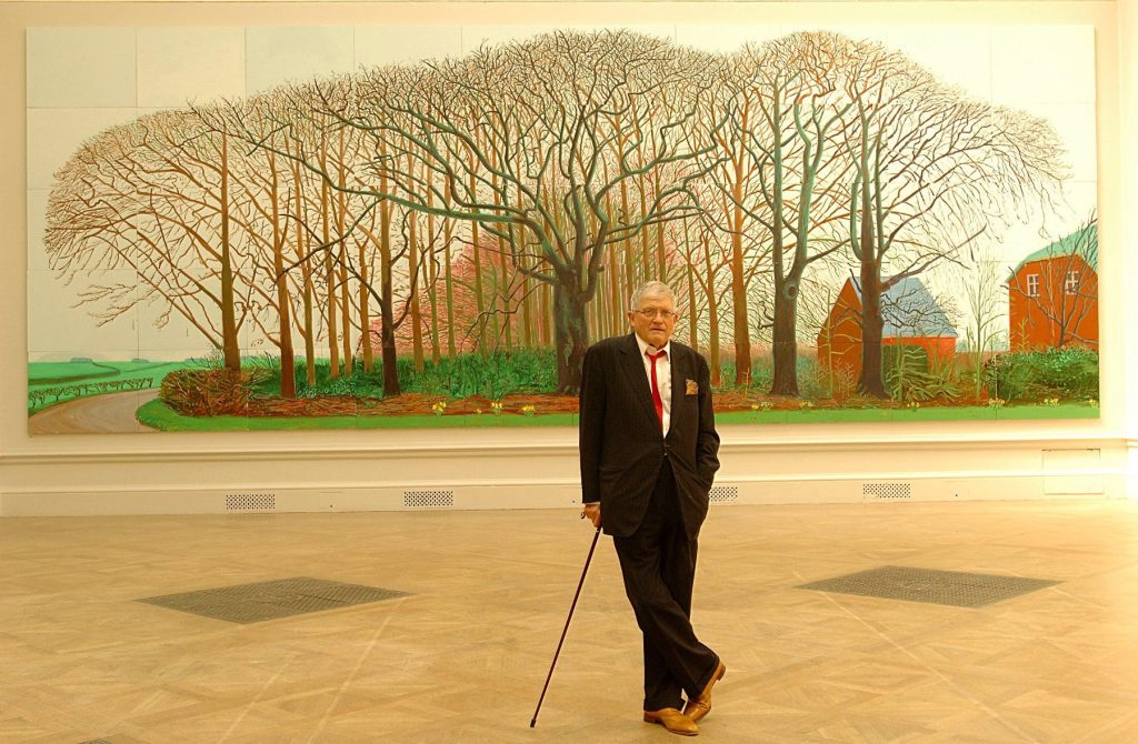 Legendara pictură: David Hockney a încetat din viață.