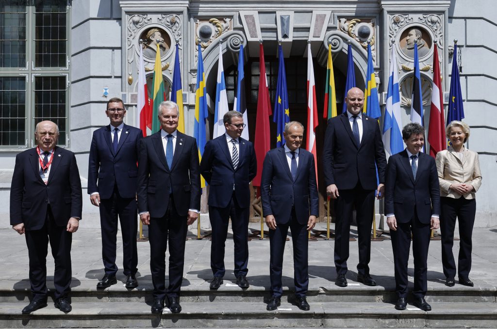 Nicușor Dan, la Summitul Flancului Estic în Polonia: cine sunt liderii europeni prezenți