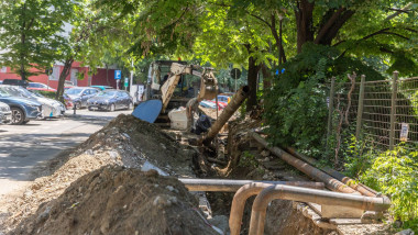 Ciucu, pe șantierul întârziat de pe Calea Văcărești: bani la risc