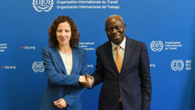 Roxana Mînzatu, reprezentantă UE la Geneva, discută cu lideri mondiali