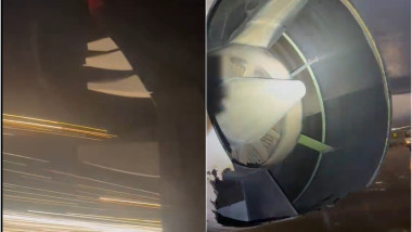 Avion lovit de fulger la decolare: 217 pasageri la bord!