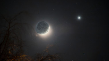 Planetele Venus și Jupiter, aproape una de cealaltă, într-un fenomen rar.