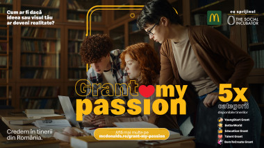 McDonald’s lansează a doua ediție a programului Grant My Passion pentru tineri