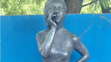 Statuie furată din Germania, găsită în Buzău; românii voiau să o topească
