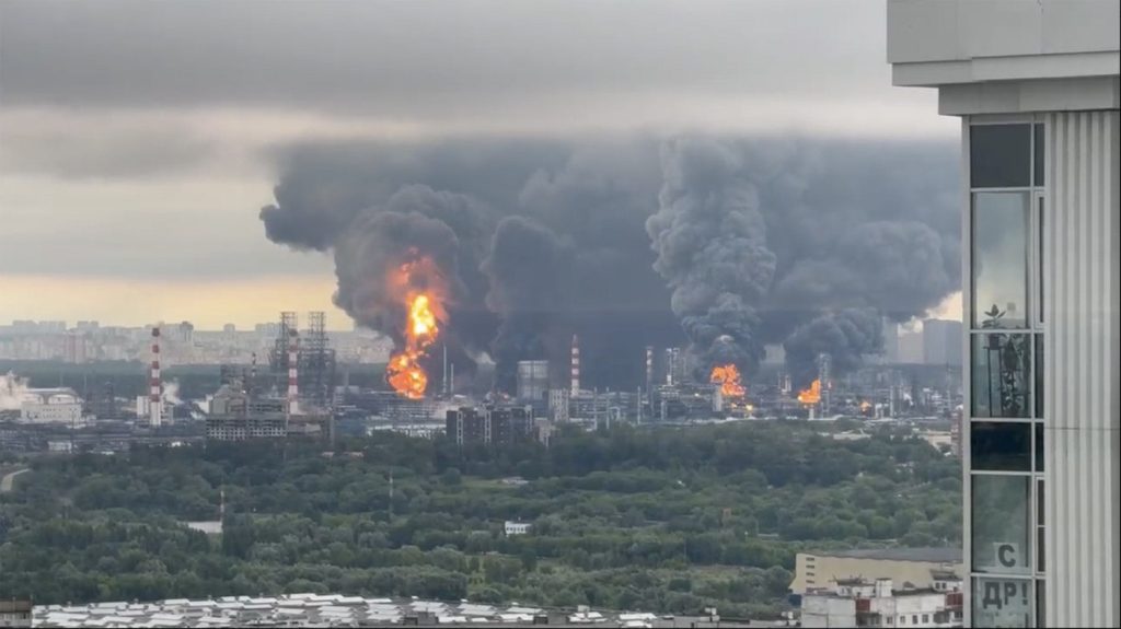 Ucraina atacă cu drone infrastructura energetică lângă Moscova din nou