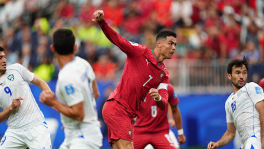 Portugalia zdrobește Uzbekistanul, Ronaldo strălucește cu dublă