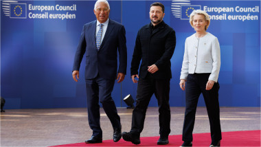 Zelenski, despre România, la Consiliul European