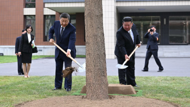 Liderii Coreei de Nord și Chinei, Kim Jong Un și Xi Jinping, strâng legăturile
