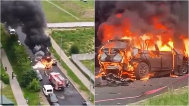 Explozie lângă Moscova: posibil un general rus țintă