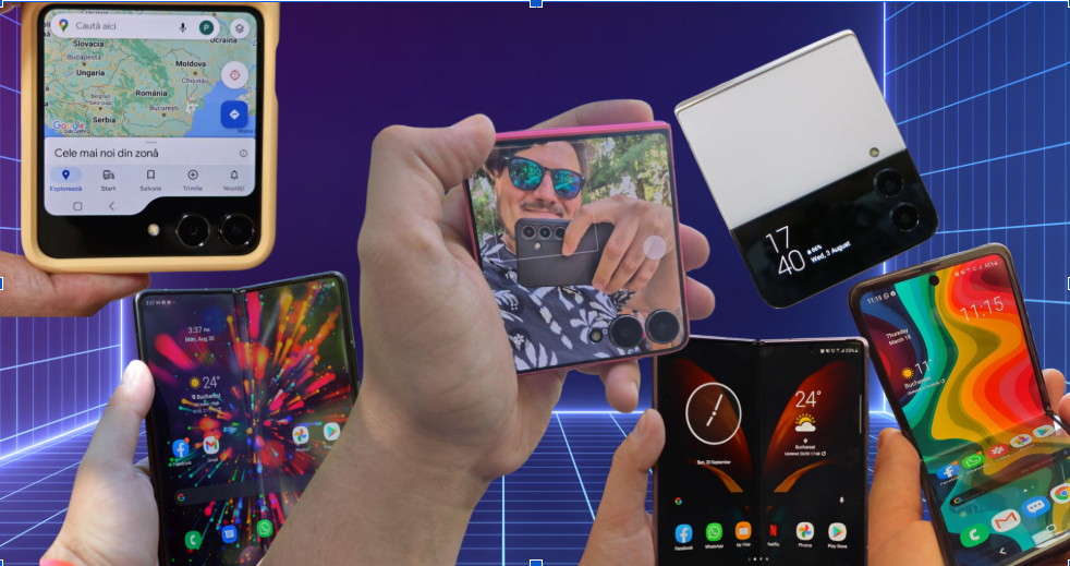 Evoluția telefoanelor foldable în 7 ani cu Samsung