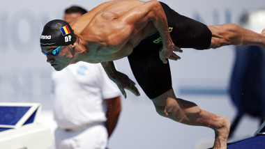Popovici, argint la 50m liber la Trofeul Settecolli de la Roma