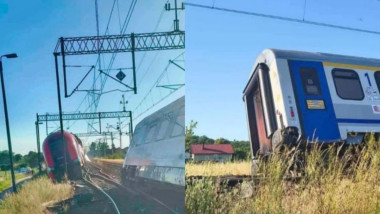 Ciocnire violentă în Polonia: 200 de persoane la bord, două trenuri implicate