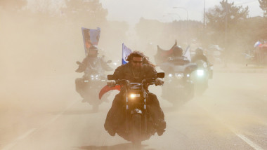 Motocicletele, interzise noaptea în Crimeea ocupată de Moscova.
