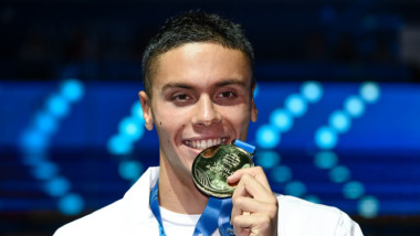 David Popovici, aur și record la 200 m liber la Trofeul Sette Colli din Roma