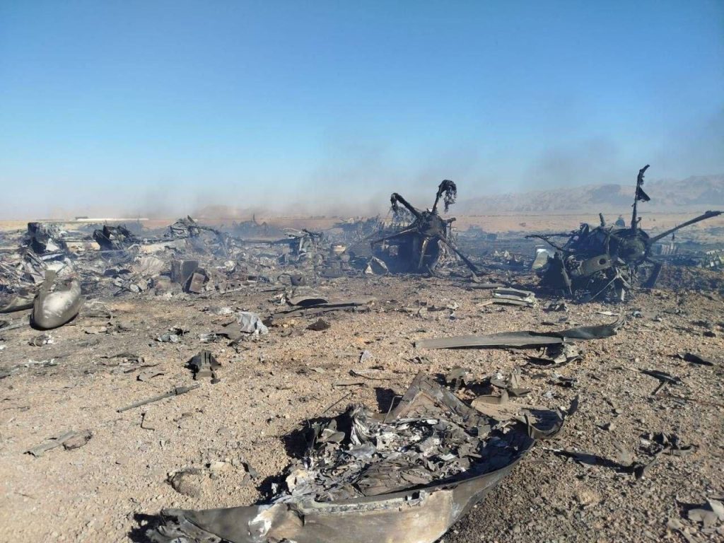 Dronele iraniene, „o meduză în cer”. Imagini șocante de la avionul F-15 doborât