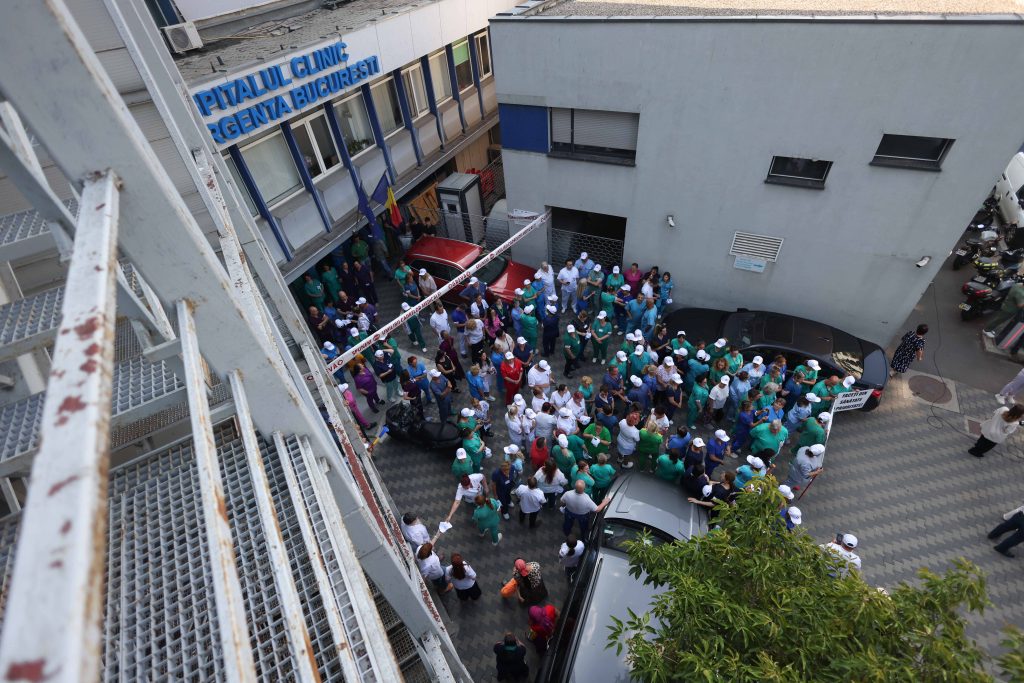 Ziua grevei generale anunțate de Sanitas: Ce se întâmplă în spitalele din București și din țară și în care spitale nu vor fi deloc proteste
