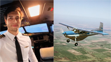 Instructor de zbor se aruncă din avion sub ochii elevei: „Mergi înainte!