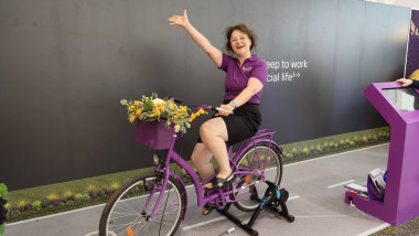 Terapia și Societatea Română de Dermatologie: Pedalând pentru pacienții cu psoriazis