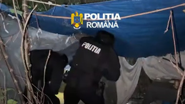 Infractor în groapă: polițiștii îl găsesc pe un bărbat urmărit național