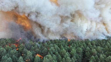 Incendii devastatoare lângă Paris, 400 de pompieri mobilizați