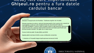 Atenție șoferi: Escrocherie online cu amenzi false prin SMS
