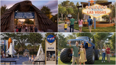 Parcul „Donald Trump” al lui Daniel Băluță: Vegas, Monster Truck-uri și NASA