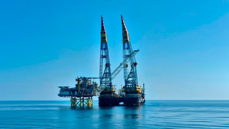 Neptun Deep: Platforma de producție instalată în Marea Neagră