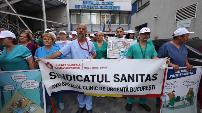 Video Grevă în spitale. Memorandumul pentru deblocarea posturilor din Sănătate, aprobat de Guvern. Bolojan: „Îmi cer scuze pacienților”