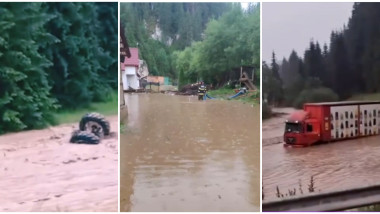 Viitură devastatoare pe râul Bistrița: Locuințe inundate în Suceava