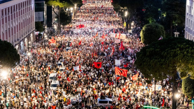 Protest masiv la Tirana: „Albania nu se vinde” pentru proiectul fiicei lui Trump