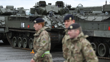 Regatul Unit trimite 400 de militari suplimentari în Estonia pentru NATO