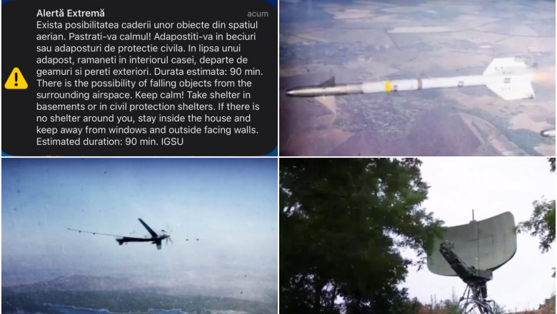Alertele de dronă din ultimele zile i-au pus pe jar pe oamenii din sud-estul României: „Ne este teamă…